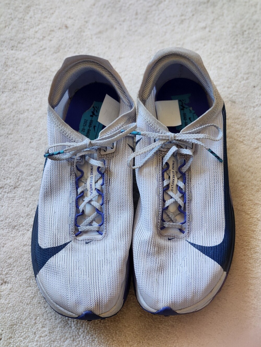 Nike StreakFly 2 ZoomX Ghost Racing Running Men Size 8.5